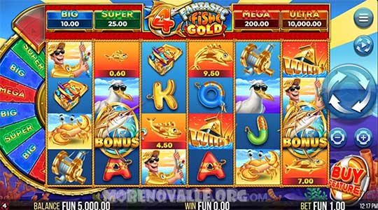 JP Bos Toto Slot 4 Fantastic Fish Gold RTP 94% - 4ThePlayer